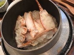 松叶蟹炊饭-蟹道乐(涩谷店)