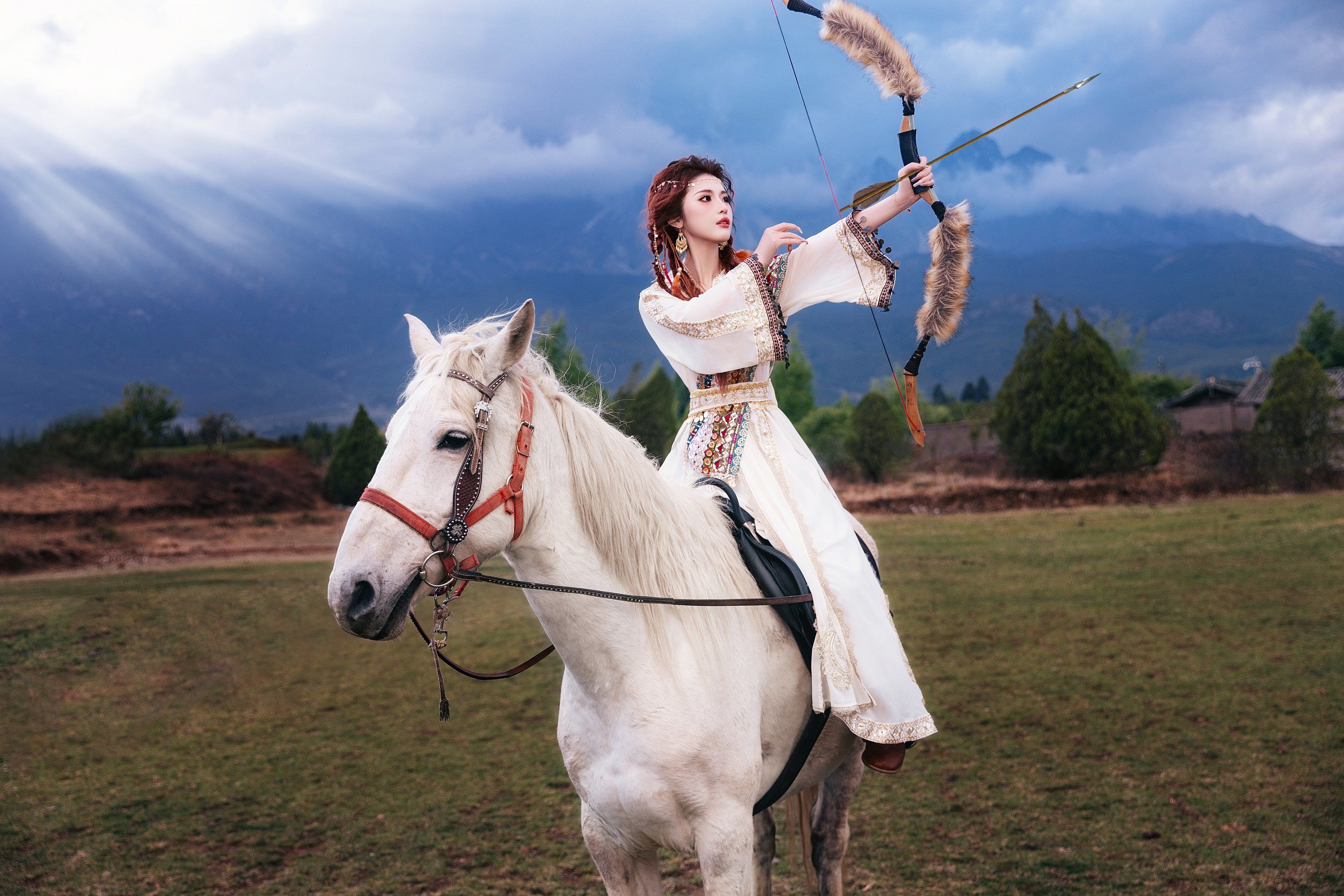 丽江古国公主写真