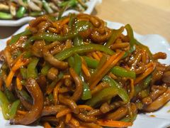 鱼香肉丝-老上居·手工春饼(贝尔路店)