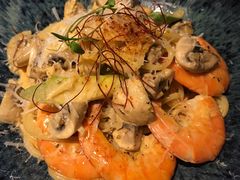 芝士蘑菇鲜虾意大利面-BE BRIGHT KITCHEN(正佳广场店)