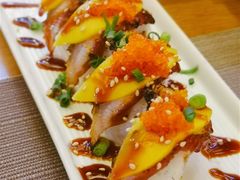 香芒鳗鱼卷寿司-樱の千渡日式料理·铁板烧•烧鸟(金盛田广场店)