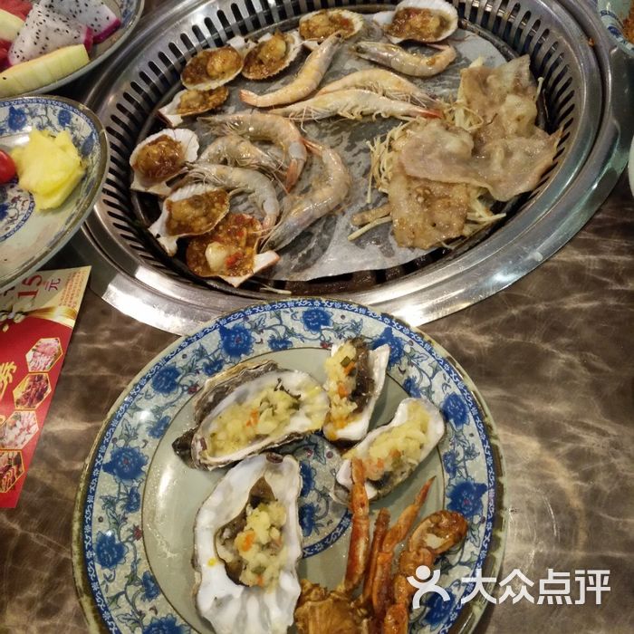 金釜宫海鲜烤肉火锅自助餐