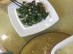 肉末黄秋葵-勺园饭店(骨科医院店)
