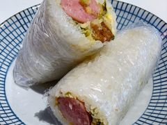 香肠葱蛋饭团-桃园眷村(万象天地店)