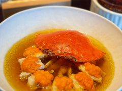 鸡油花雕蒸三门蟹-杭州西子湖四季酒店·金沙厅