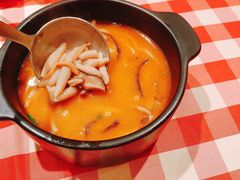 蘑菇汤莜面鱼鱼-西贝(无锡万象城店)