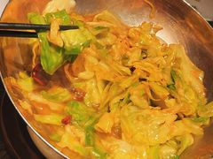 干锅圆白菜-绿茶餐厅(朝阳大悦城店)