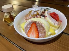 香草奶油舒芙蕾-山由之cafe&meal(小寨店)