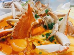 梭子蟹炖蛋-启东海鲜人家(古美路店)