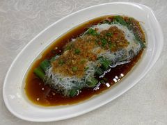 蒜蓉蒸秋葵-普天和酒楼·新津菜·烤鸭(天津之眼店)