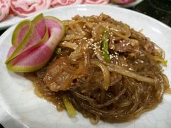 牛肉炒粉丝-猪啊牛呀羊啊铜盘烤肉(正大广场店)