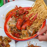 嗦个虾，汤汁拌面香迷糊了