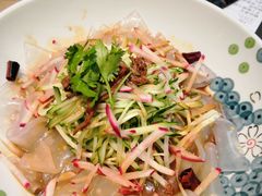 手工粗粮大拉皮-上关雪東北菜(中房金谊店)