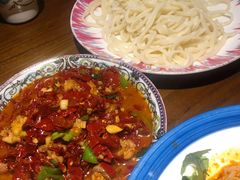 滾辣皮子鸽子撈面-天山醉美·新疆餐厅(富华里店)