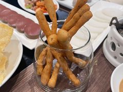 -不老仙金汤虾丸火锅