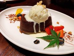 松露巧克力流心蛋糕&nbsp;Cake-Bistro 63 创意融合料理(广粤天地店)
