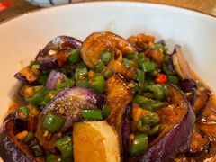 青椒茄子-辣得叫湘菜(四明店)