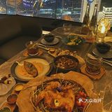 杭州探店🔥位于35层的旋转餐厅🍴