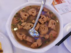 章鱼淡菜煲淋莲藕-潮喜竹溪荔湖酒家(荔枝湾店)