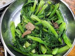 油麦菜炒鹅杂-大眼强五杯鹅饭店