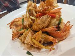 首创油爆虾-良师门滨海人家·海鲜·家常菜(滨海城店)