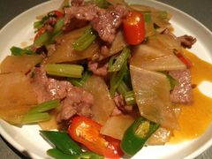 酸萝卜炒牛肉-日上三甘(三里屯店)