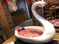 鲜鸭肠-渝大狮毛肚老火锅(普陀店)