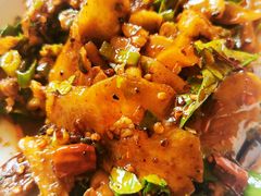 凉拌猪头肉-豆腐脑花