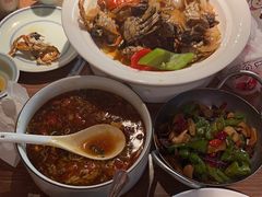 -周家二小姐的菜·扬州菜·香炒蟹·狮子头(江都金鹰店)