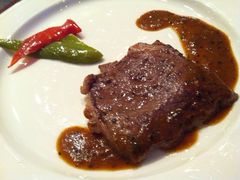 澳洲肉眼牛排-丁山花园酒店-明园餐厅