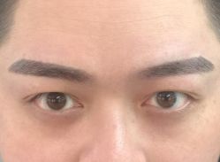 帅哥做后韩式半永久根状眉-平萍纹绣韩式半永久定妆