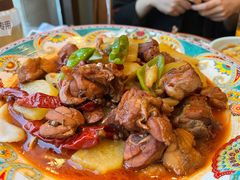 新疆沙湾大盘鸡-巴依老爷新疆美食(工体旗舰店)