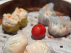 虾饺拼羊肉烧卖香茜饺-新兴·金羊座·粤菜点心(乐峰店)