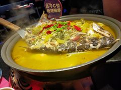 湄公鱼酸菜味-匠子烤鱼(上邦百汇城店)