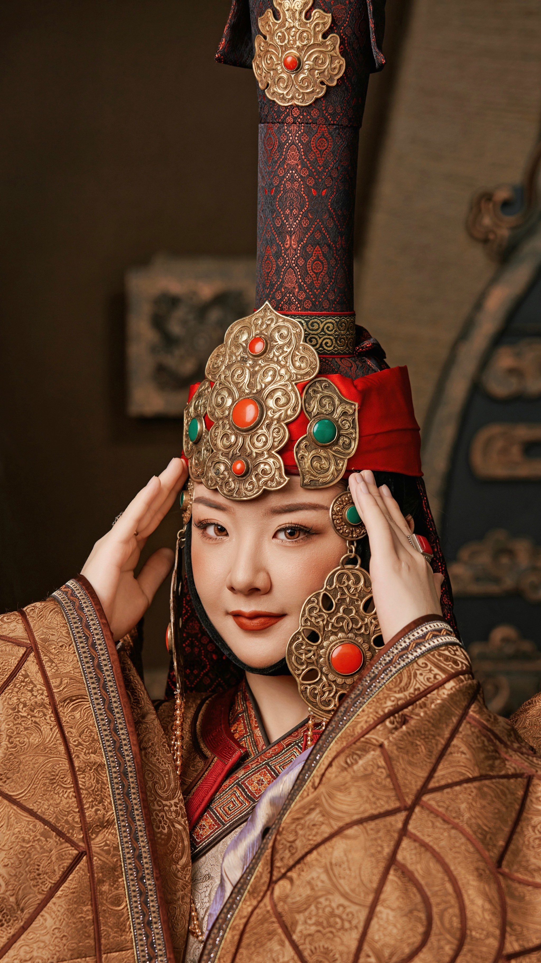 蒙古丽人写真