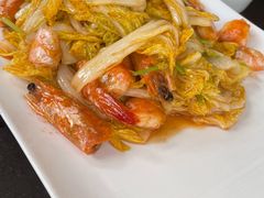 明虾烧菜芯-东莱馋房(陆家嘴店)