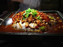 -探鱼·鲜青椒爽麻烤鱼(三水广场店)