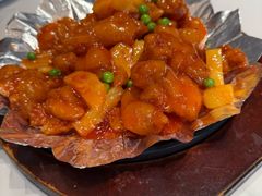 菠萝咕噜鸡-梅利汴京烤鸭•开封豫菜地标店(晋安路店)