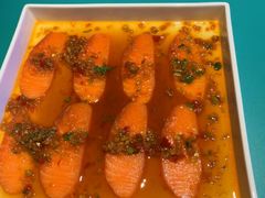 潮汕秘制生腌三文鱼-卤鼎记·潮汕卤水火锅饭店(北京首店)