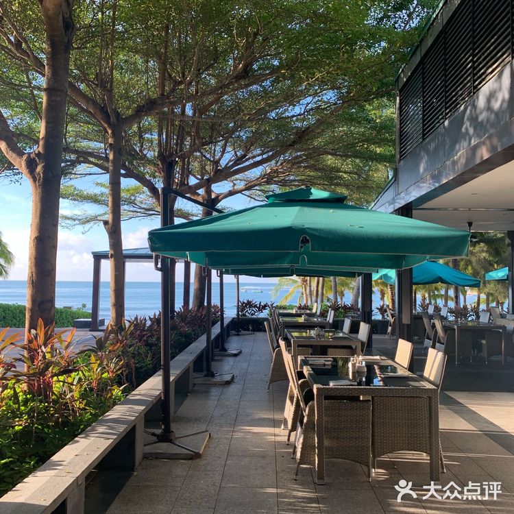 在海边，吃个早餐，适宜！