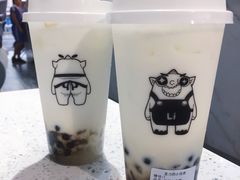 双蛋小皇椰（白屁屁）-茶力的小怪兽(梅林卓悦汇店)