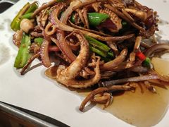 茶树菇炒八爪鱼-桂满陇-十里风荷(合生汇店)