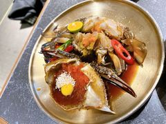 -草家酱蟹炭火烤肉店(珲春南路二店)