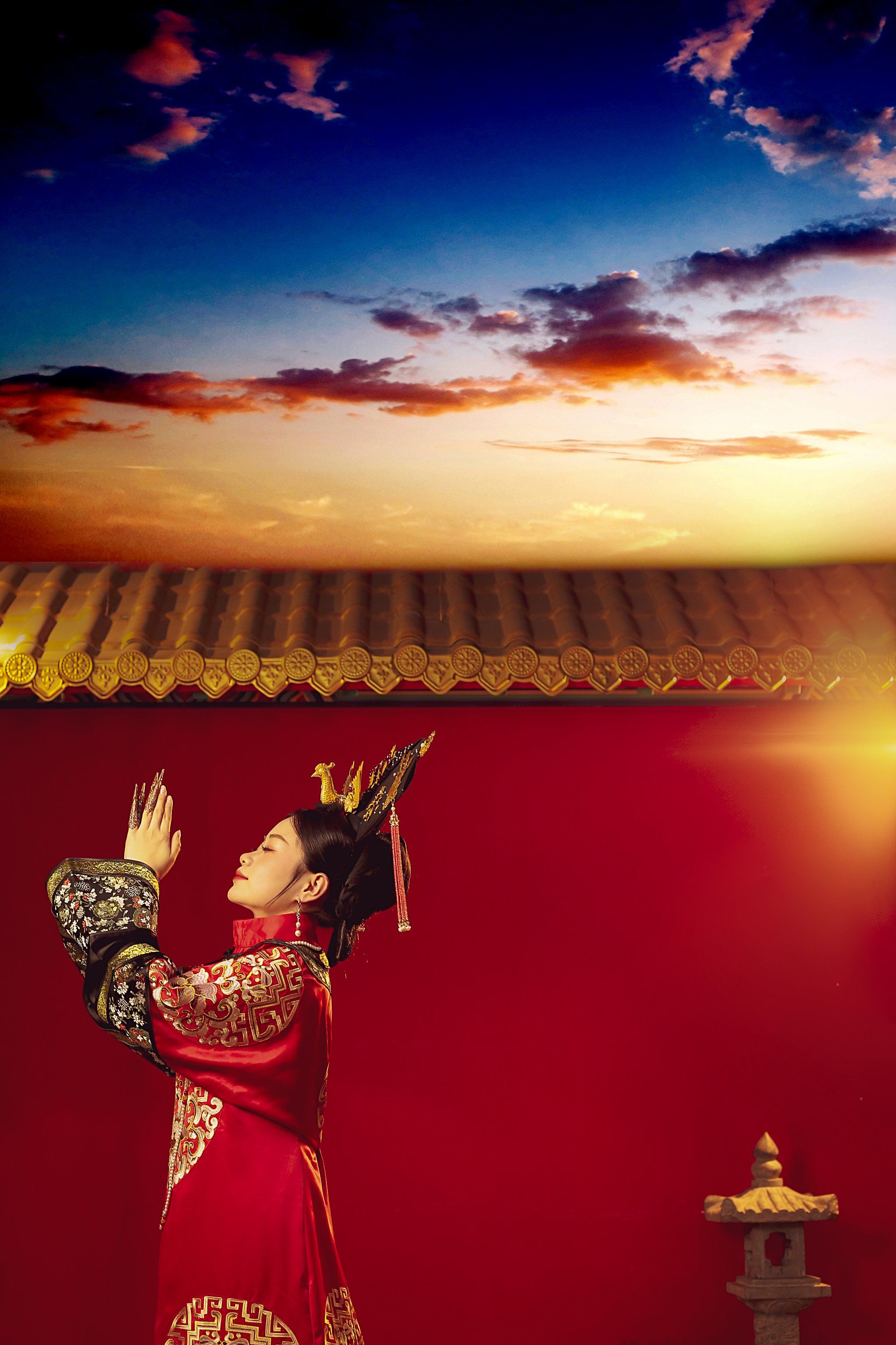 带你穿越,体验娘娘系列
#实景 #原来穿上古装也可以这么美 #古装