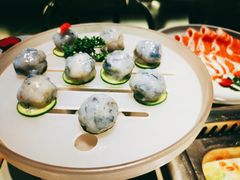 爆浆黑虎虾丸-大隐·成都火锅Bistro(合生麒麟新天地店)
