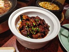 蒜香蜜汁排骨-绿茶餐厅(蓝色港湾店)