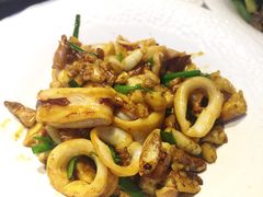 沙姜炒鱿鱼-百味馆·粤菜·湛江菜(后海花园店)