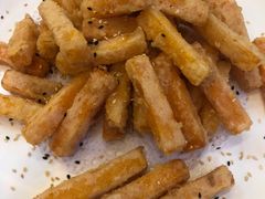 咸蛋黄焗南瓜-鸿运楼烤鸭店(天桥店)