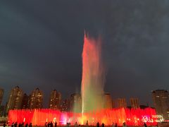 -大连星海广场音乐喷泉