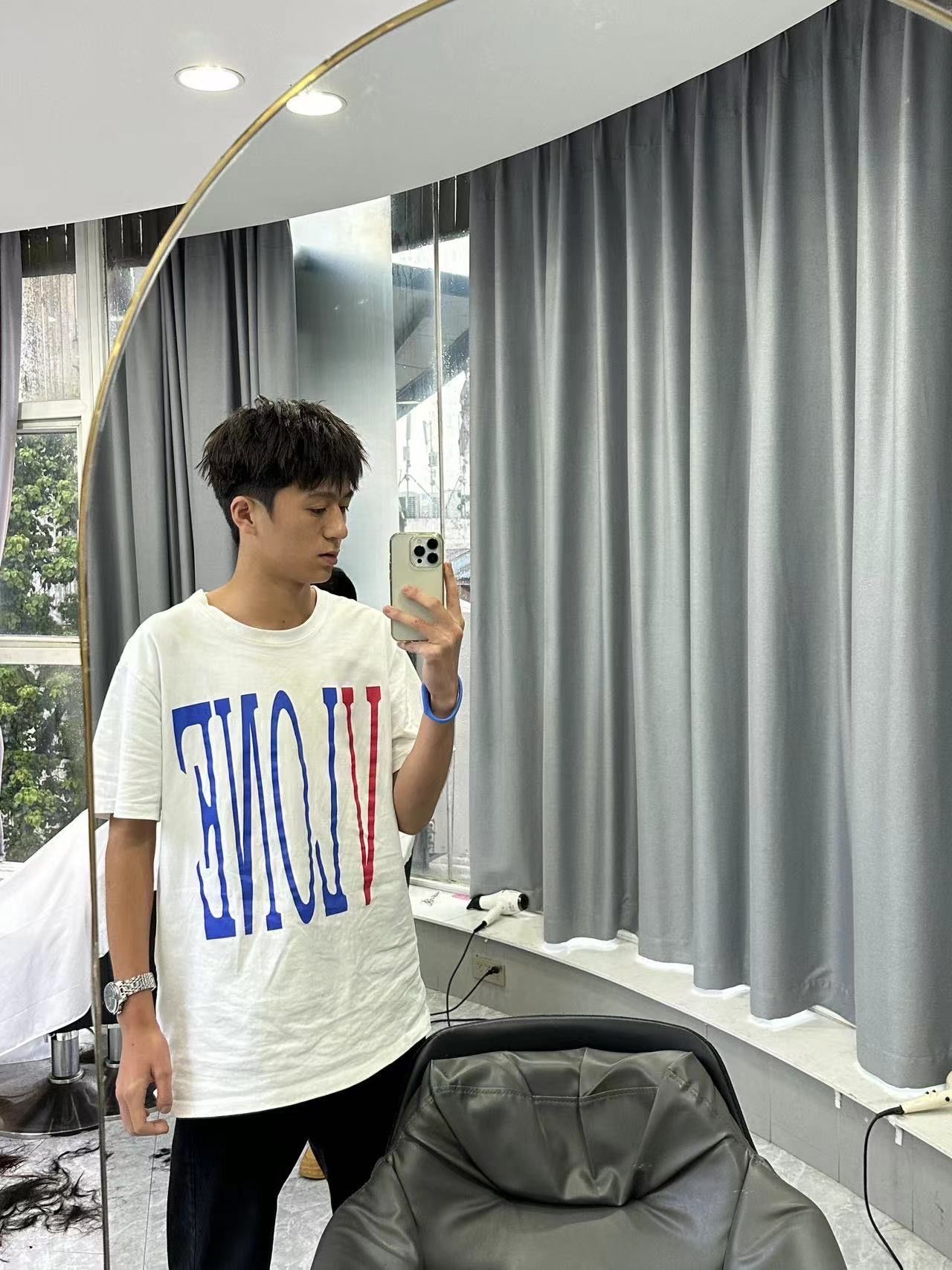 直发清爽look
